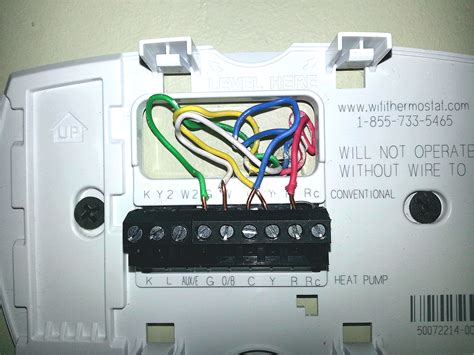 honeywell thermostat diagram wiring 